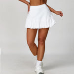 Load image into Gallery viewer, High Waist Tennis Skirt With Breathable Pockets Nylon
