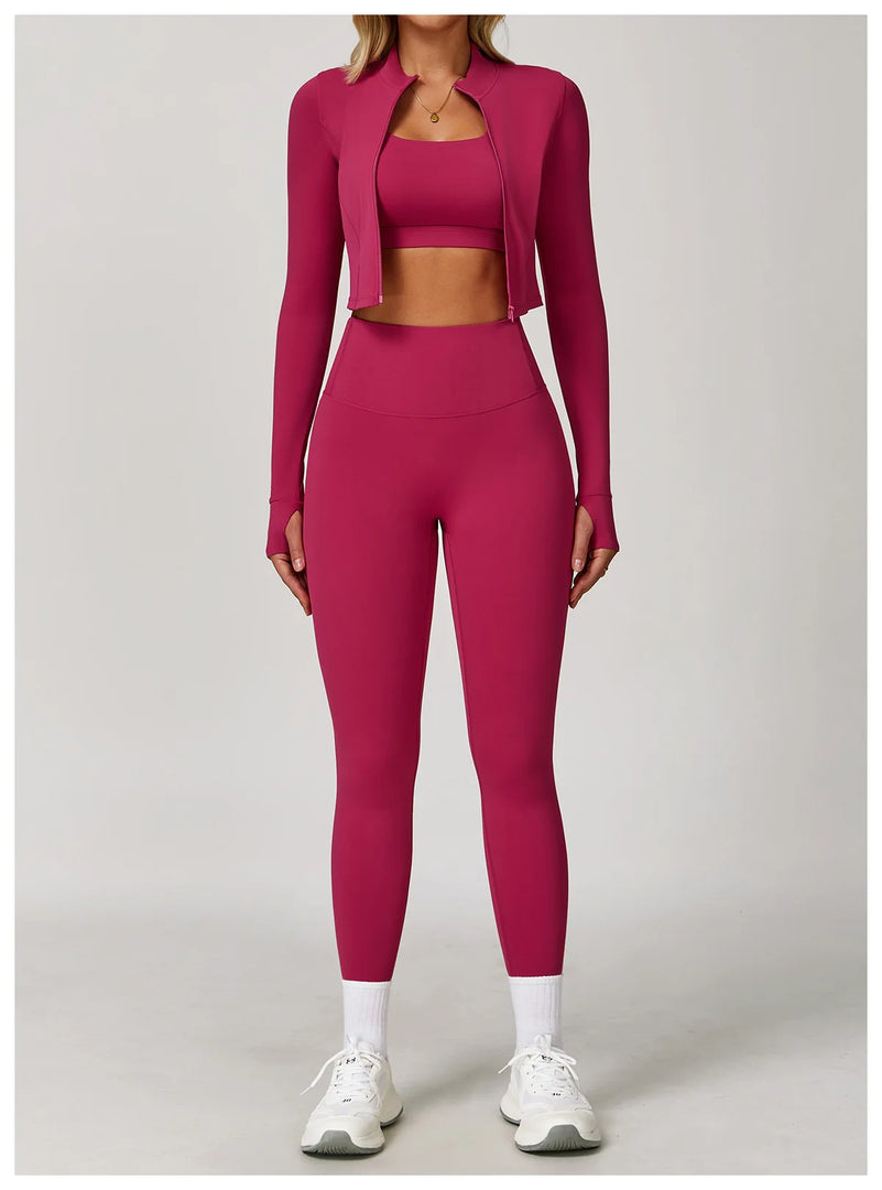 High Waist Contour Yoga Leggings Breathable Performance