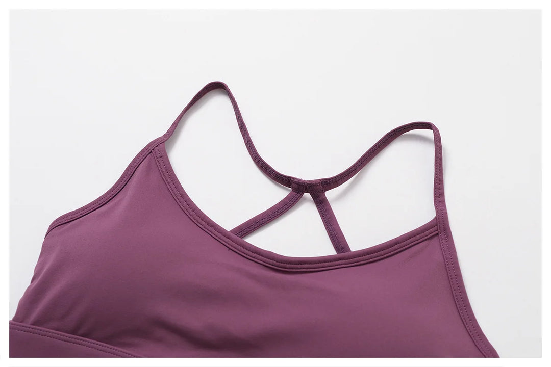 Lux Breathable Contour Bra Sculpted Back Detail Deluxe
