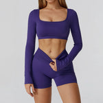 Load image into Gallery viewer, Seamless Premium Athleisure 2 Piece Leggings Set Nylon
