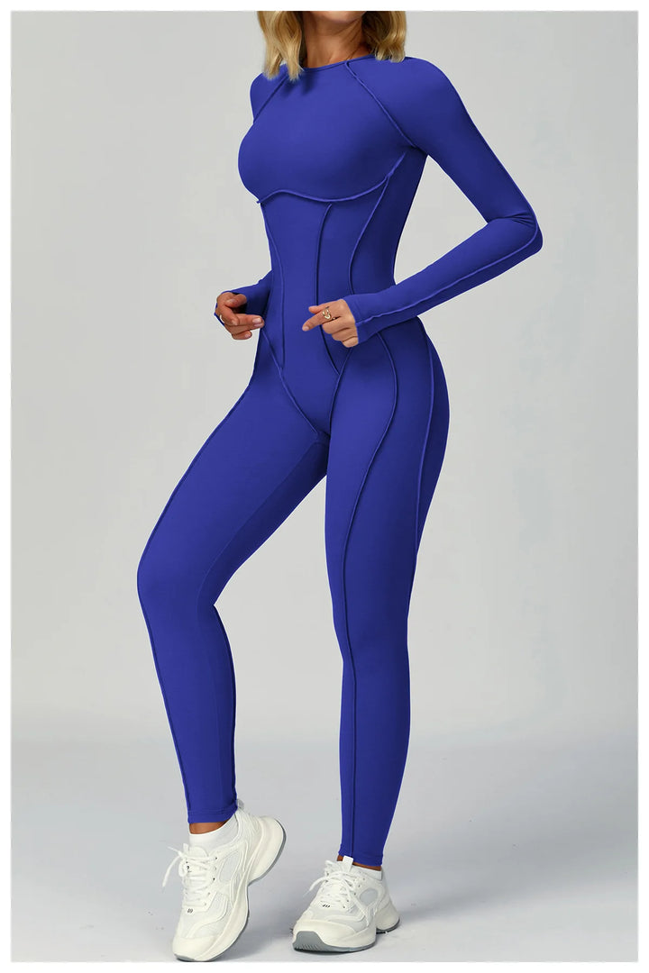 Seamless Contour Yoga Tracksuit Set Performance Wear
