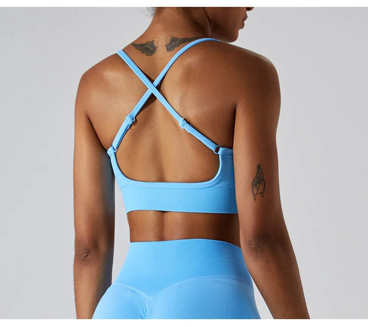 Seamless Contour 2 Piece Sculpted Yoga Wear Breathable