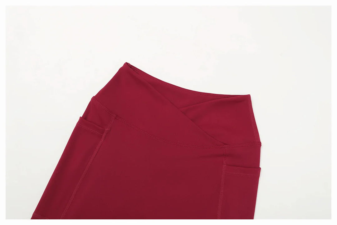 Luxuriously High Waist Bell Bottom Contour Leggings