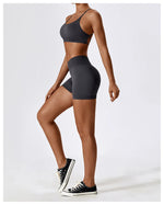 Load image into Gallery viewer, Elevated Contour Seamless Premium Yoga Shorts Nylon

