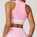 Load image into Gallery viewer, Color Block Contour Shock Proof Performance Sports Bra
