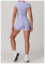 Load image into Gallery viewer, Performance Contoured Seamless Yoga Shirt Quick Dry
