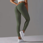 Load image into Gallery viewer, Seamless Contour High Waist Yoga Leggings Performance
