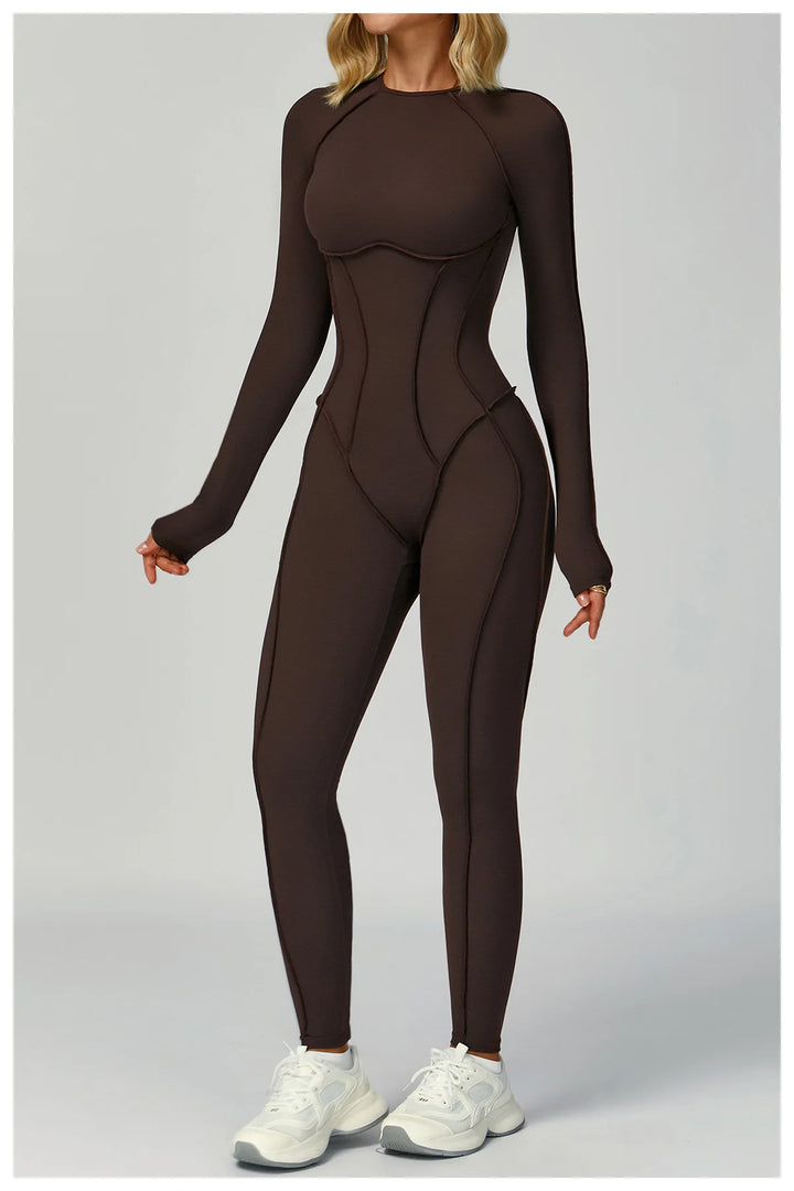 Seamless Contour Yoga Tracksuit Set Performance Wear