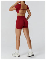 Load image into Gallery viewer, Seamless Premium Athleisure 2 Piece Leggings Set Nylon
