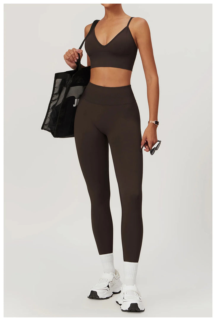 Seamless High Waist Breathable Yoga Leggings Performance