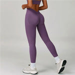 Load image into Gallery viewer, Breathable Scrunch High-Waist Yoga Leggings Seamless
