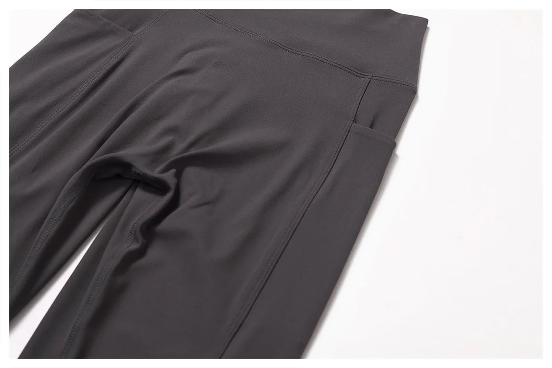 V Back Swept High Waist Contoured Leggings With Performance