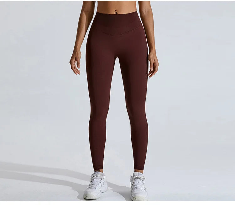 Seamless High Waist Contour Scrunch Leggings Premium