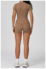 Load image into Gallery viewer, 2 Piece Seamless Yoga Set Performance Leggings Luxe
