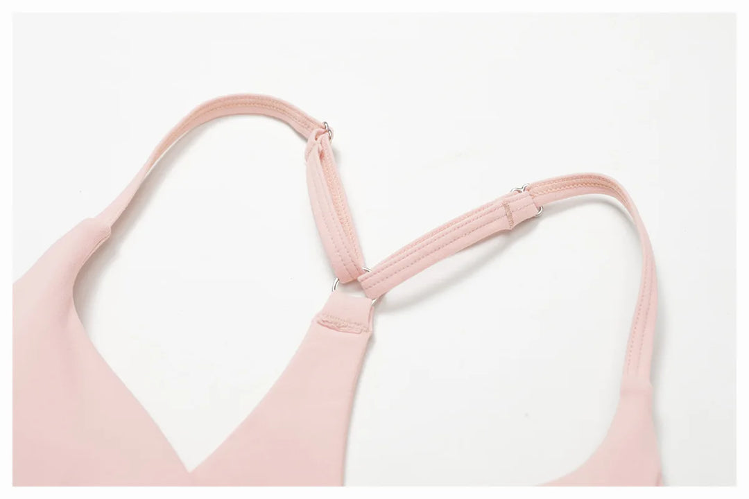 Contoured High Impact Sculpted Premium Sports Bra Seamless