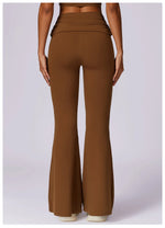 Load image into Gallery viewer, High Waist Flare Leggings for Studio Sophistication
