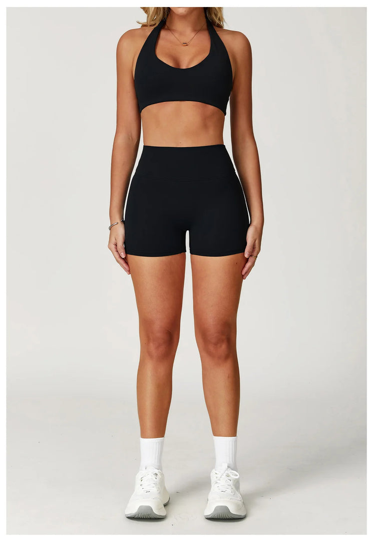 Luxuriously Seamless 2 Piece High Waist Set Contouring