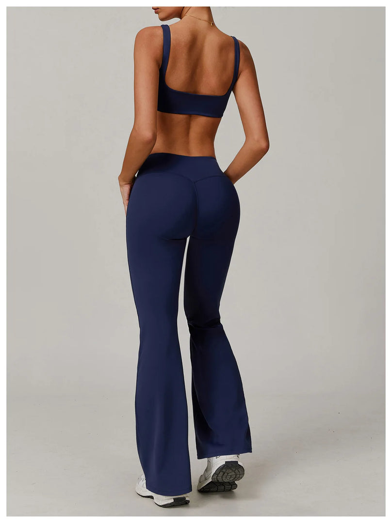Contoured Performance Yoga Leggings With High Waist