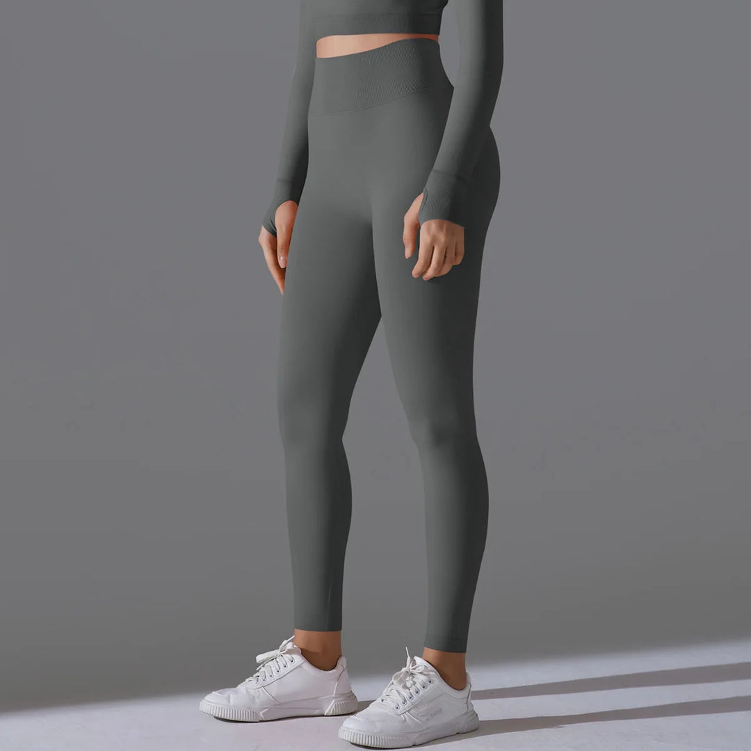 Seamless High Waist Yoga Leggings Performance Comfort