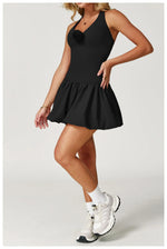 Load image into Gallery viewer, Seamless Contour Halter Bra Open Back Premium Breathable
