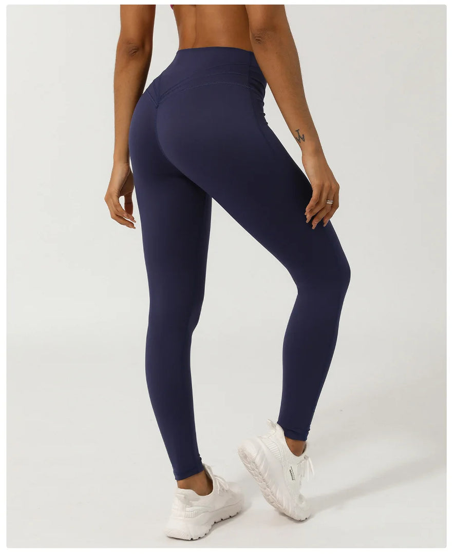 Contoured High Waist Yoga Leggings Premium Supremacy