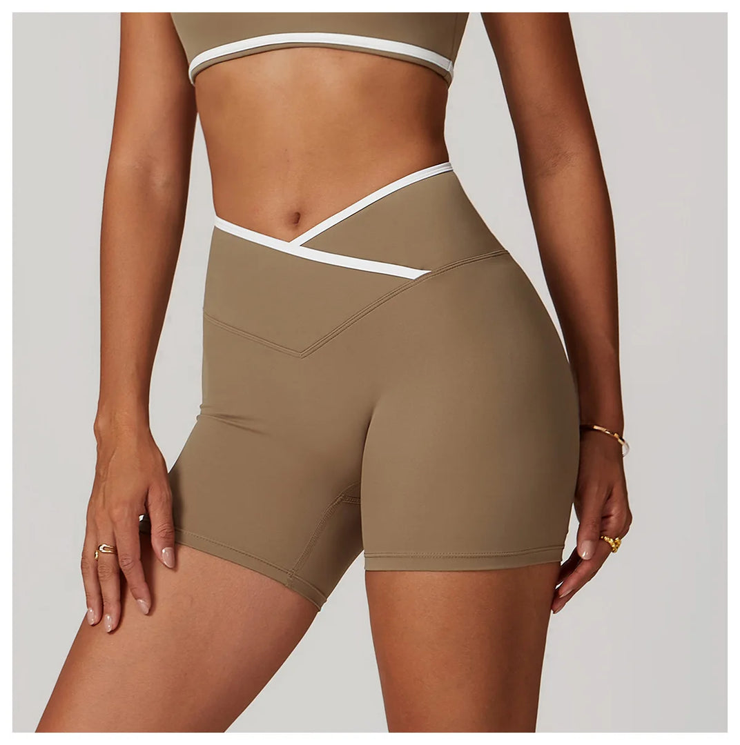 V Sculpted High Waist Breathable Performance Shorts