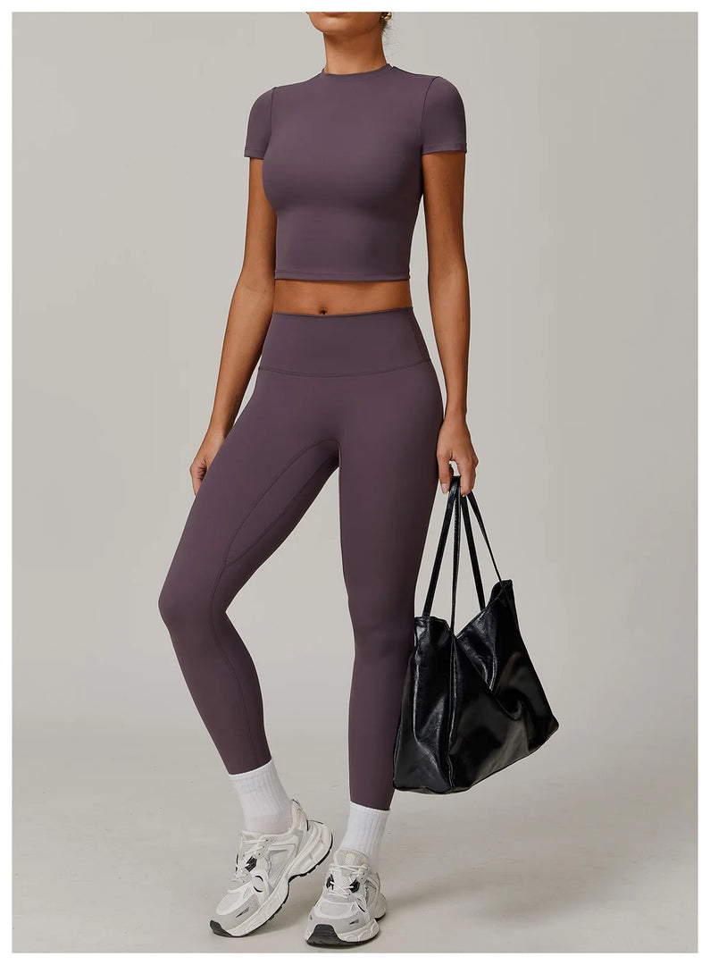 Seamless Sculpted High Waist Leggings Booty Lifting