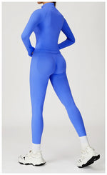 Load image into Gallery viewer, Seamless Contour Two Piece Yoga Set for Performance
