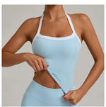 Load image into Gallery viewer, Crossback Contour Seamless Lounge Bra Top Performance
