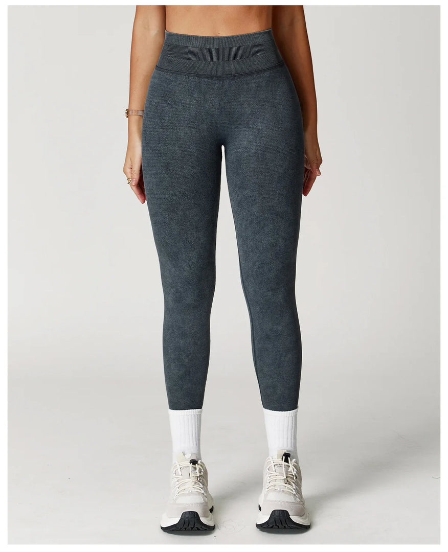 Premium Contour Seamless High Waist Leggings With Scrunch