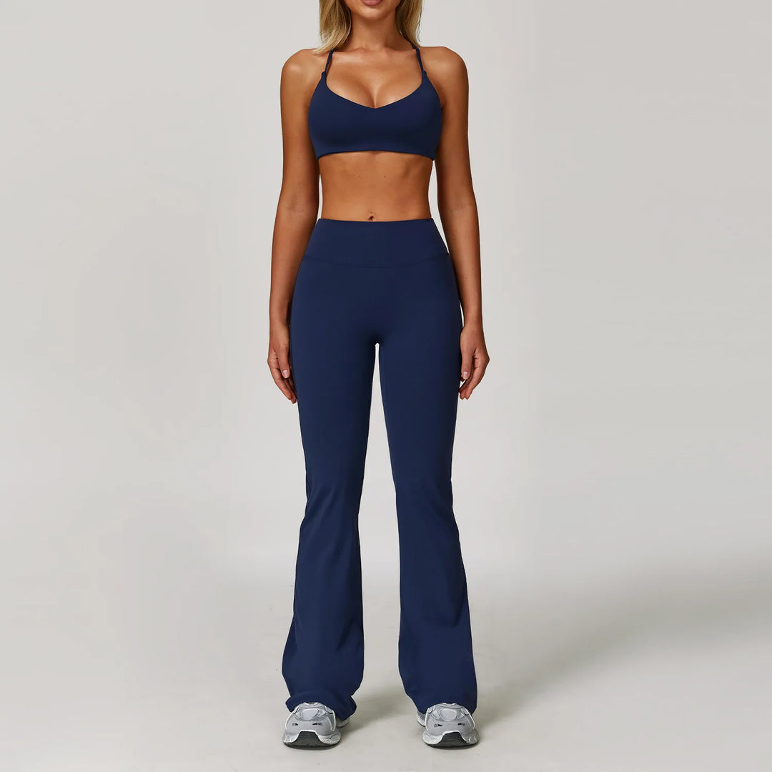 Two Piece Yoga Contour Signature Performance Activewear Set
