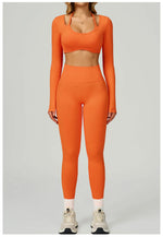 Load image into Gallery viewer, Seamless Contour 2-Piece Contemporary Yoga Set Breathable
