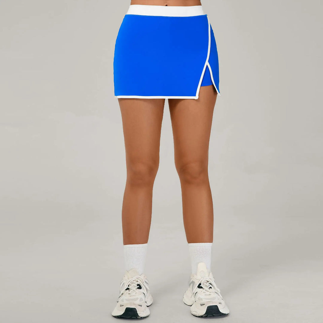 Patchwork Yoga Skirt Anti Glare Running Performance