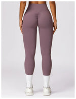 Load image into Gallery viewer, Luxurious High-Waist Contour Seamless Leggings Scrunch
