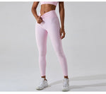 Load image into Gallery viewer, Seamless High Waist Leggings Moisture Wicking Contour
