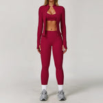 Load image into Gallery viewer, Two Piece Yoga Contour Signature Performance Activewear Set
