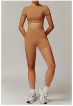 Load image into Gallery viewer, Seamless Contour Two Piece Yoga Set Luxe Performance Wear
