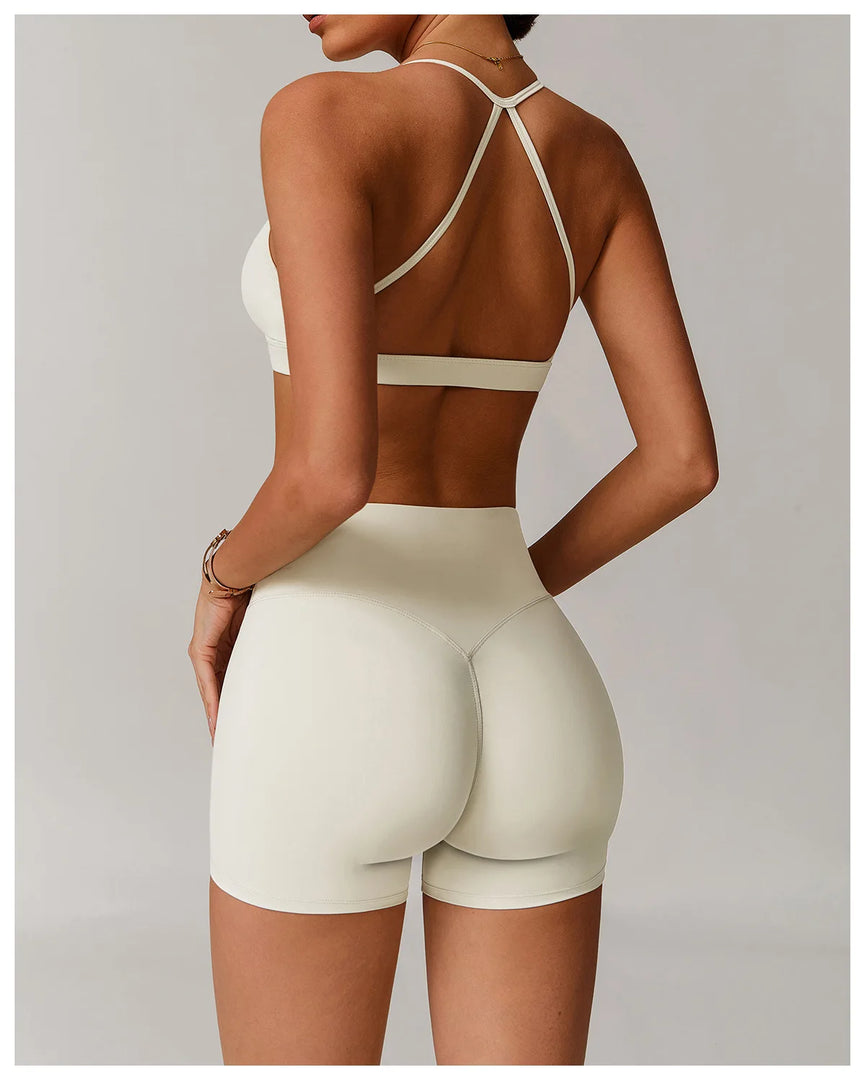 Lux Contour Sports Bra Breathable Shockproof Sculpted