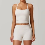 Load image into Gallery viewer, Signature 2 Piece Yoga Ensemble Nylon Plus Performance
