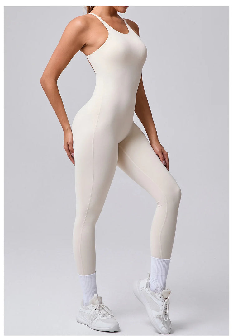 Seamless Contour Jumpsuit for Everyday Performance