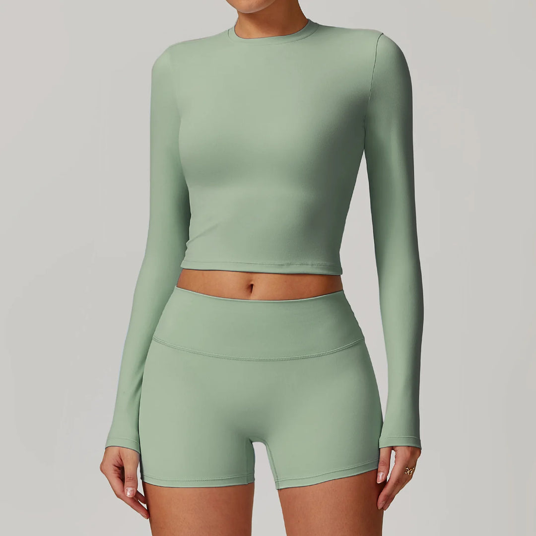 Signature 2 Piece Yoga Ensemble Nylon Plus Performance