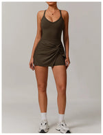 Load image into Gallery viewer, Breathable Seamless Yoga Jumpsuit Set Luxe Bodysuit
