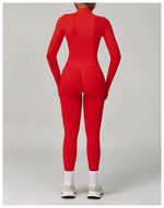 Load image into Gallery viewer, Two Piece Contour Seamless Performance Yoga Ensemble

