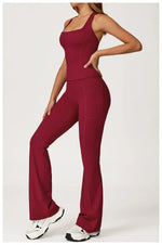 Load image into Gallery viewer, 2 Piece Premium Luxe Contoured Tracksuit Nylon Knit
