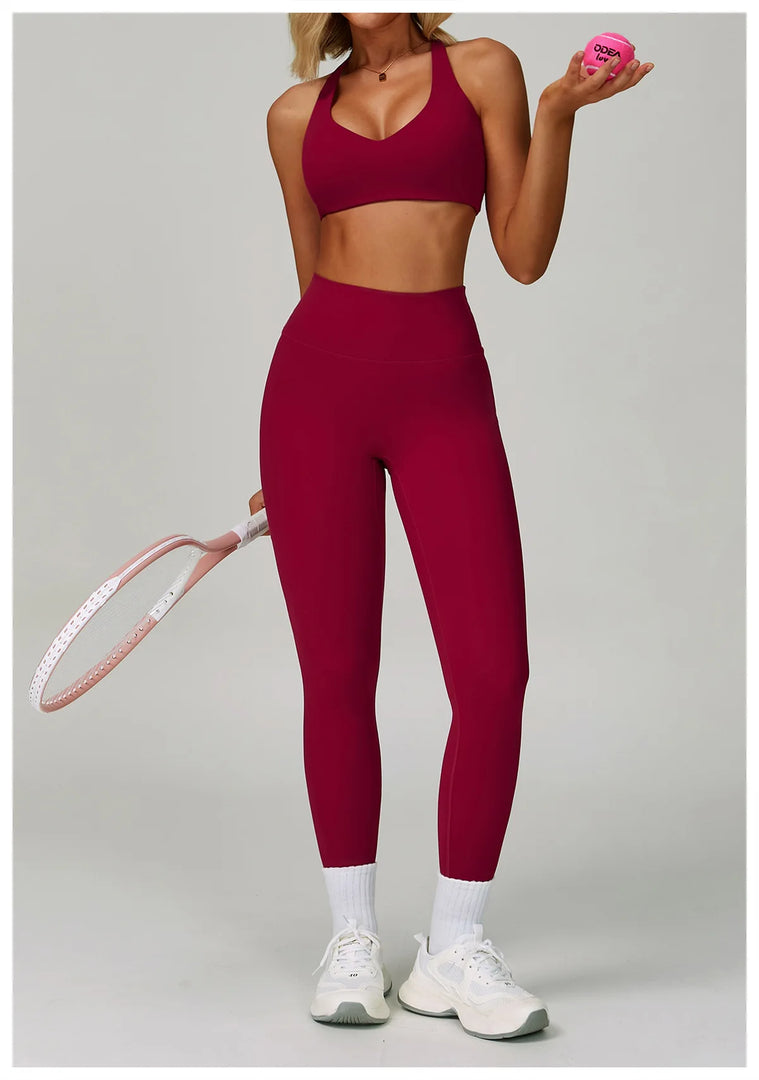 Contoured Breathable High Support Seamless Sports Bra