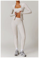 Load image into Gallery viewer, Premium Breathable Long Sleeve Performance Gym Top Nylon
