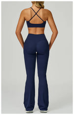 Load image into Gallery viewer, Two Piece Ultra Performance Yoga Luxe Set High Waist Band
