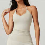 Load image into Gallery viewer, Ultra Light Weight Hanging Neck Sports Bra Breathable
