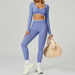 Load image into Gallery viewer, Seamless Contour Two Piece Yoga Set Luxe Performance Wear
