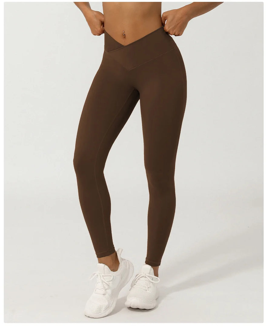 Contoured High Waist Yoga Leggings Premium Supremacy